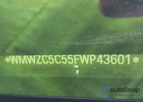 2015 Mini Countryman Cooper S из США, поврежденный, VIN WMWZC5C55FWP43601